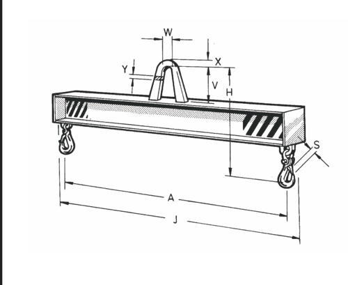 フックビーム/可変ピッチフックビーム