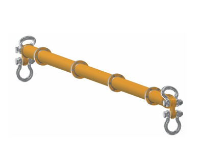 セグメント化された延長吊上ビーム