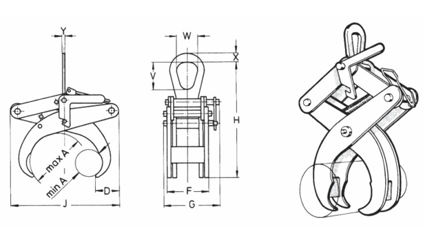 形鋼、圧延ロール用治具