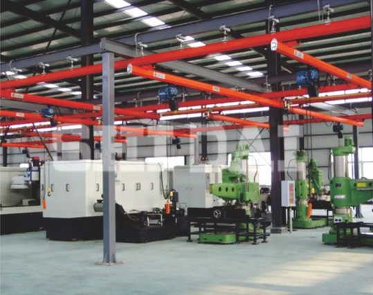 フレキシブルシングルビーム・ダブのサスペンションクレーン