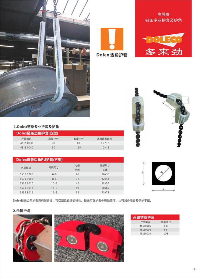 チェーン及びワイヤーロープのコーナーガード