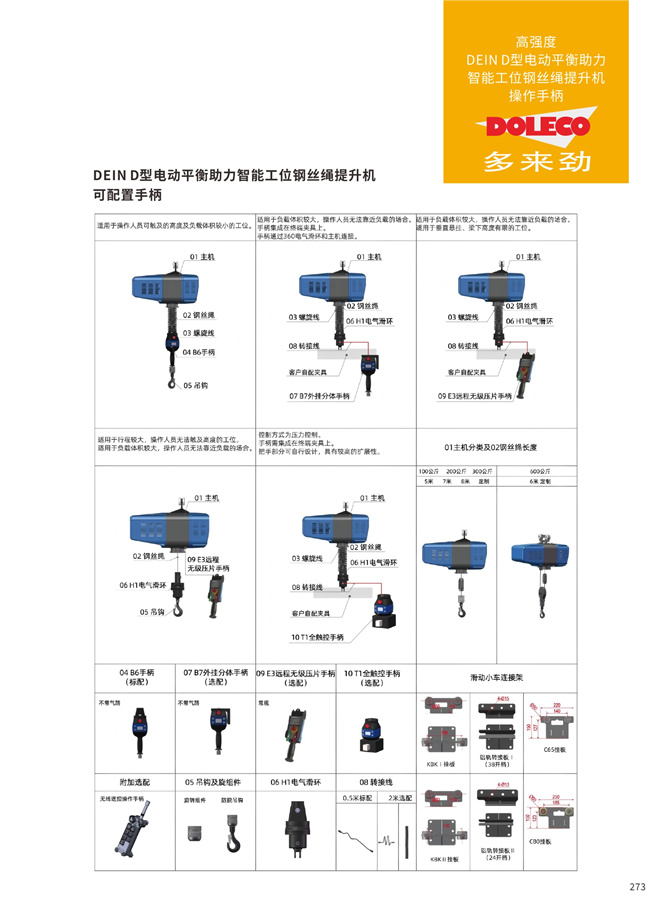 電動バランスアシスト式インテリジェントクレーン
